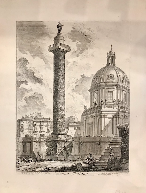 Piranesi Giovanni Battista (1720-1778) Colonna Trajana 1758 Roma